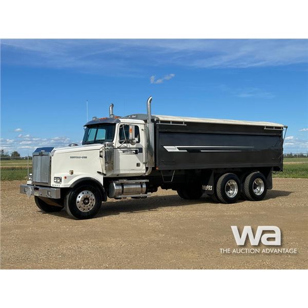 2002 WESTERN STAR 4900 T/A GRAIN TRUCK