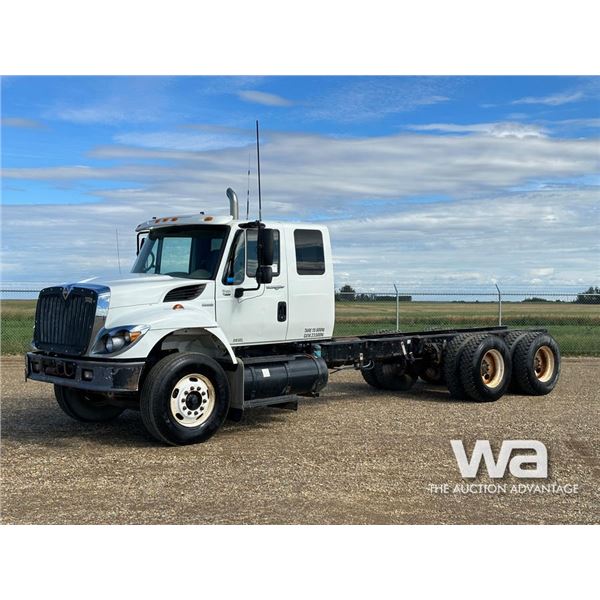 2009 IHC WORKSTAR 7400 T/A CAB & CHASSIS