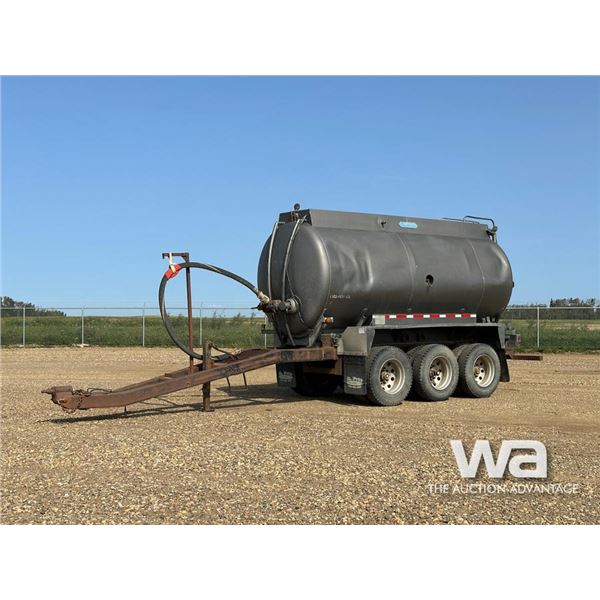 1998 ADVANCE 17,500 LITRE TRIDEM PUP TANK TRAILER