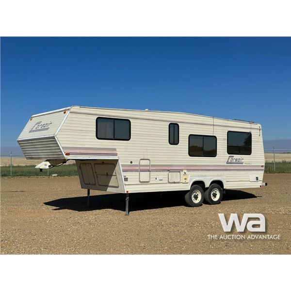 1991 TRAVELAIRE 26RL T/A 5TH WHEEL TRAVEL TRAILER
