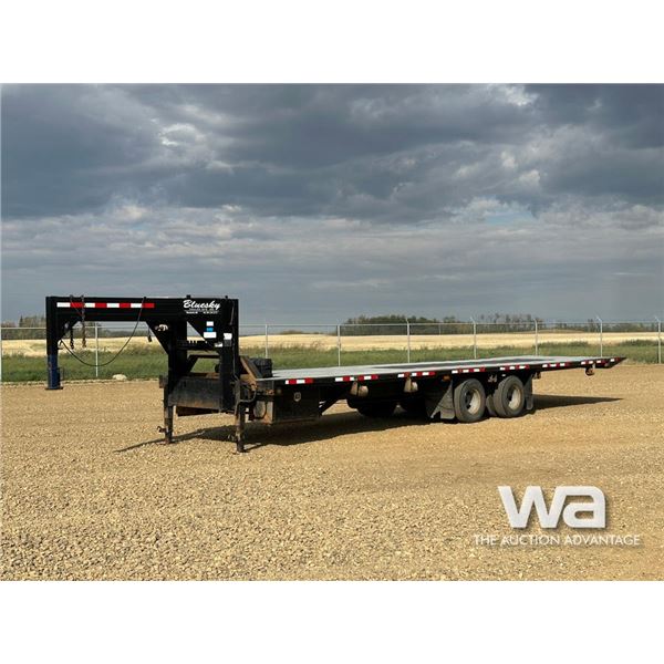 2013 BLUESKY 32 FT. T/A DUALLY TILT DECK TRAILER