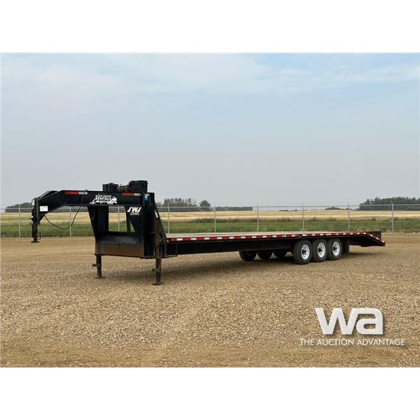 2016 ABU 30 FT. TRIDEM 5TH WHEEL EQUIPMENT TRAILER