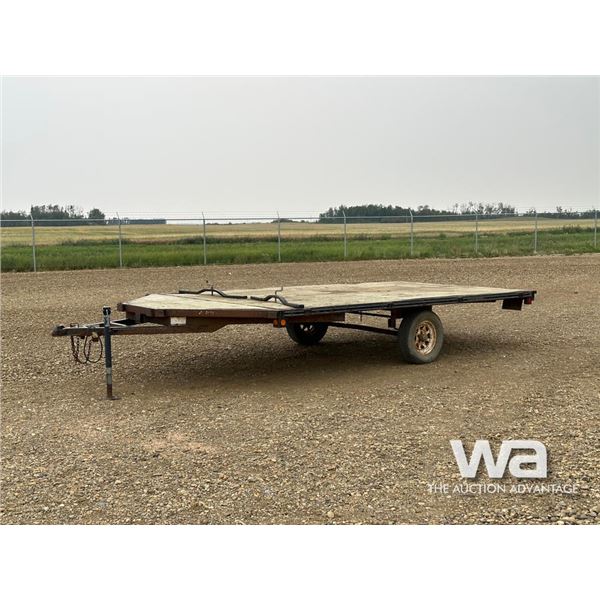 2006 TRAILTECH 14 FT. S/A FLAT DECK TRAILER