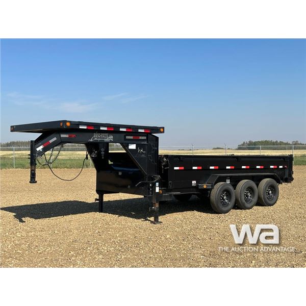 2021 NORSTAR IRON BULL 16 FT. TRIDEM DUMP TRAILER