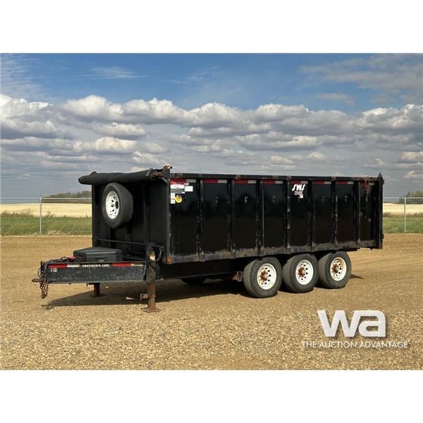 2019 ABU 16 FT. TRIDEM HYD. DUMP TRAILER