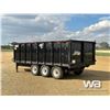 Image 4 : 2019 ABU 16 FT. TRIDEM HYD. DUMP TRAILER