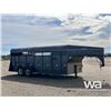 Image 2 : 2003 BERGEN T/A 5TH WHEEL STOCK TRAILER