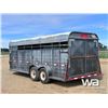 Image 4 : 2003 BERGEN T/A 5TH WHEEL STOCK TRAILER