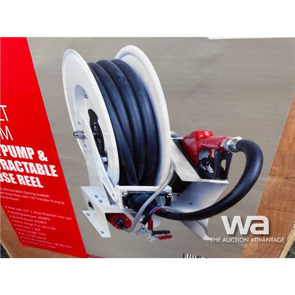 FUEL PUMP & RETRACTABLE HOSE REEL