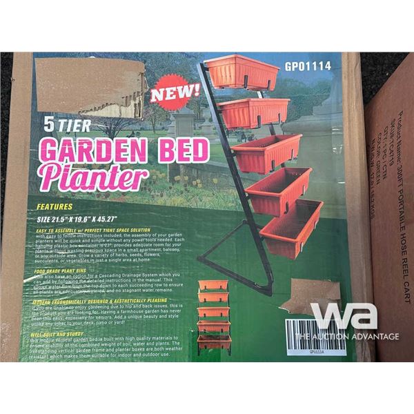 5 TIER GARDEN BED PLANTER