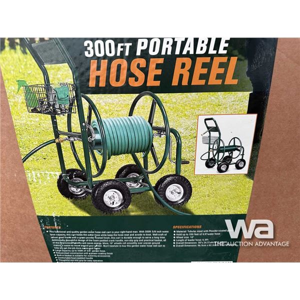 300 FT. PORTABLE HOSE REEL