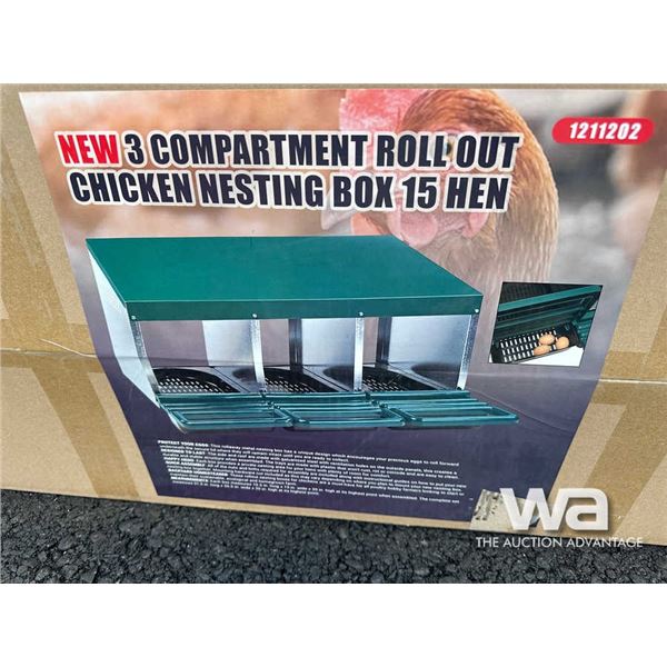 CHICKEN NESTING BOX