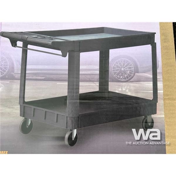 INDUSTRIAL 2 LAYER SERVICE CART