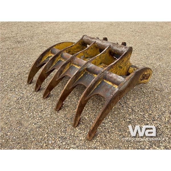 BRANDT 72 IN. EXCAVATOR BRUSH RAKE