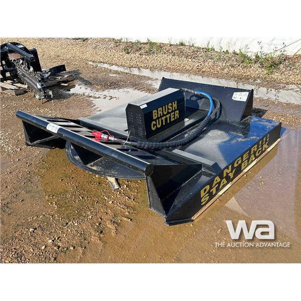 SKID STEER HYDRAULIC BRUSH CUTTER