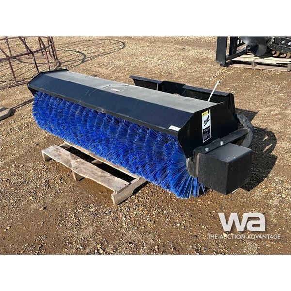 SKID STEER HYDRAULIC ANGLE BROOM