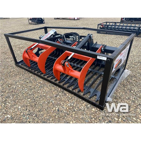 TMG 72 IN. SKID STEER SKELETON GRAPPLE