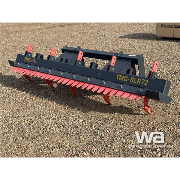 TMG SKID STEER 72 IN. LAND RIPPER W/ RAKE COMB