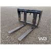 Image 1 : IMAC 48 IN. WHEEL LOADER PALLET FORKS