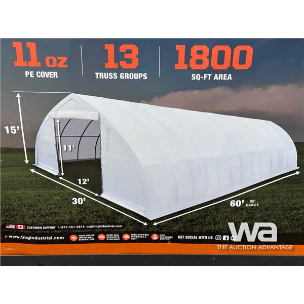 TMG 30 X 60 PE COVER STORAGE SHED
