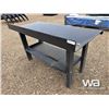 Image 3 : 60 X 30 IN. STEEL WELDING TABLE