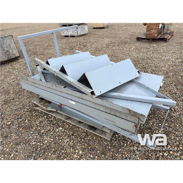 METAL STAIRS & HAND RAIL DECKING