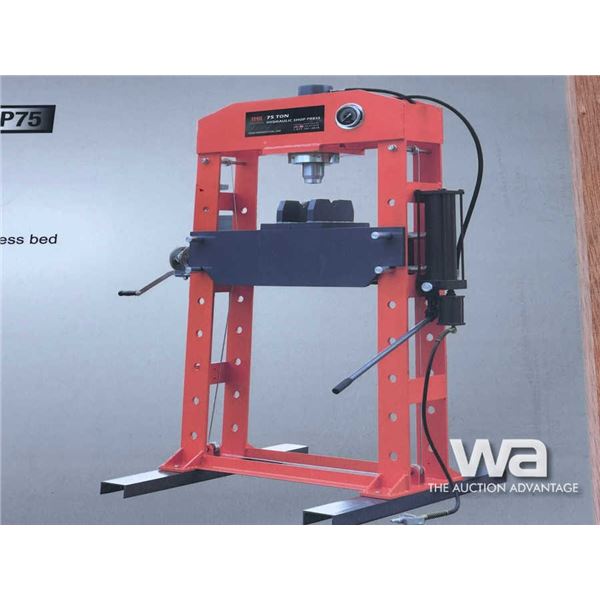 TMG 75-TON HYDRAULIC SHOP PRESS