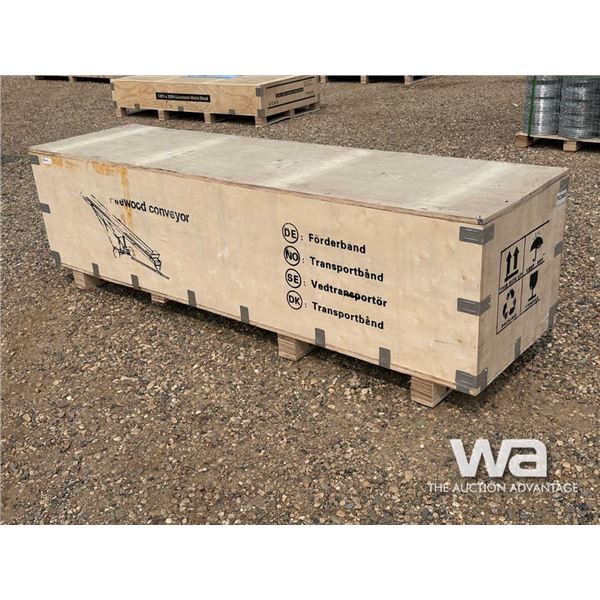 FIREWOOD CONVEYOR TOWABLE TRAILER