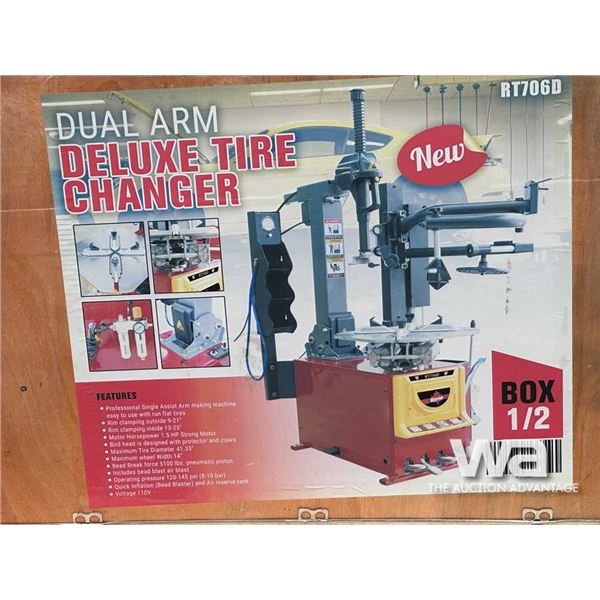 DUAL ARM DELUXE TIRE CHANGER