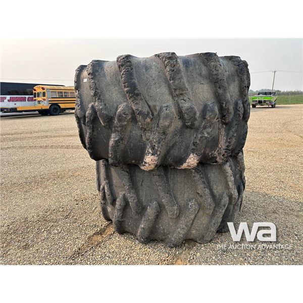 (2) FIRESTONE 35.5-32 FORESTRY TIRES