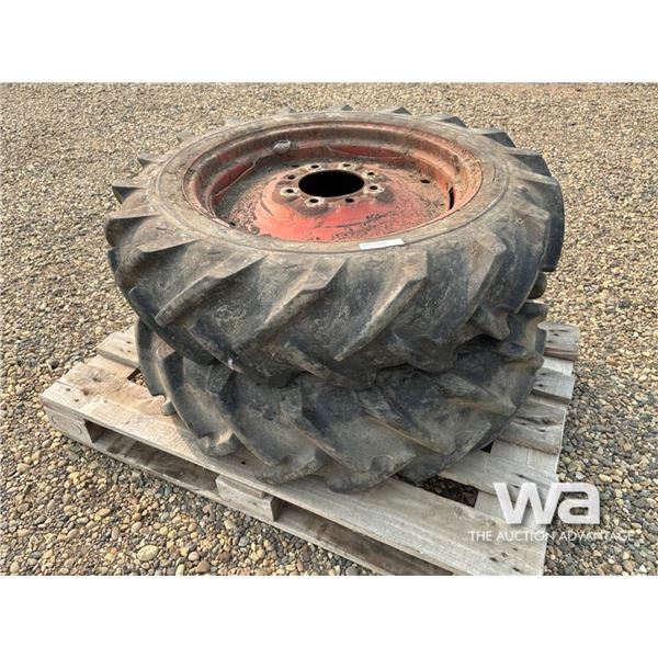 (2) GOODYEAR 9.5-24  TIRES & RIMS