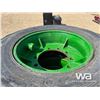 Image 6 : (4) GALAXY 385/65R22.5 TIRES & RIMS