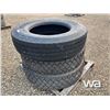 Image 3 : (3) LONGMARCH 11R24.5 TIRES