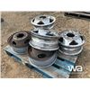 Image 1 : (6) ALUMINUM FORD RIMS