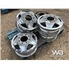 Image 4 : (6) ALUMINUM FORD RIMS