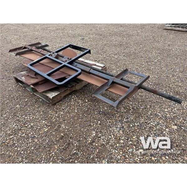 MISC. FLAT STEEL & BLACK BRACKETS