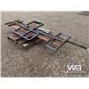 Image 1 : MISC. FLAT STEEL & BLACK BRACKETS