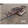 Image 4 : MISC. FLAT STEEL & BLACK BRACKETS