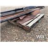 Image 5 : MISC. FLAT STEEL & BLACK BRACKETS