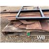 Image 6 : MISC. FLAT STEEL & BLACK BRACKETS