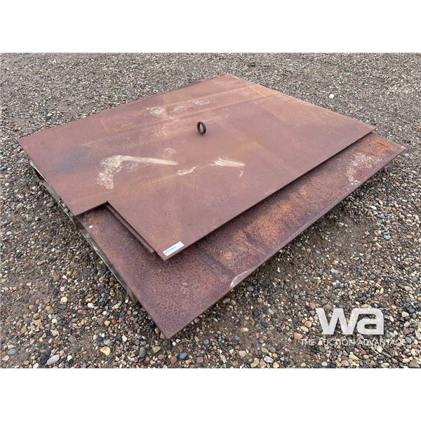 3 PCE. STEEL SHEETING