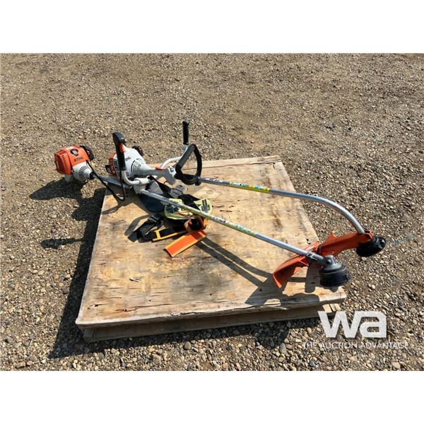 (2) STIHL FS38 & FS110 STRING TRIMMERS