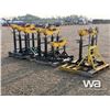 Image 4 : (8) PIPE ADJUSTABLE ROLLER STANDS