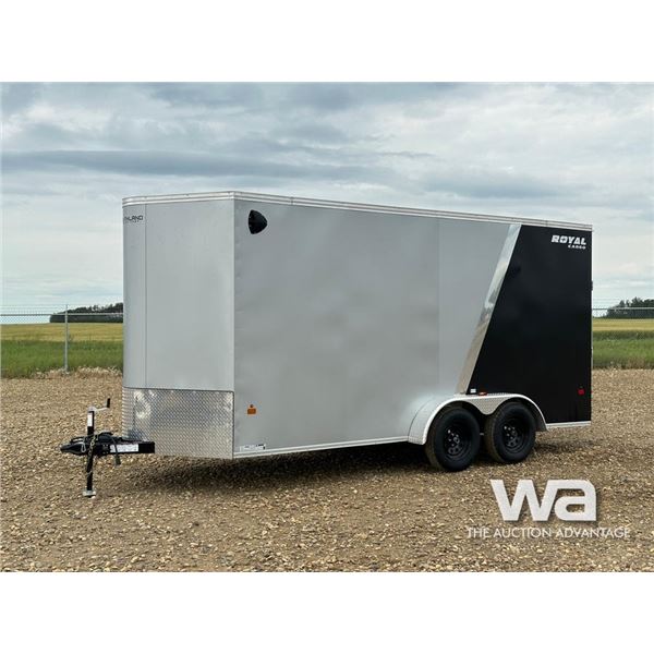 2022 ROYAL CARGO 7X18 FT. T/A ENCLOSED TRAILER
