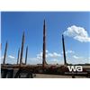 Image 28 : 2003 PEERLESS 48 FT. TRIDEM HAYRACK LOG TRAILER