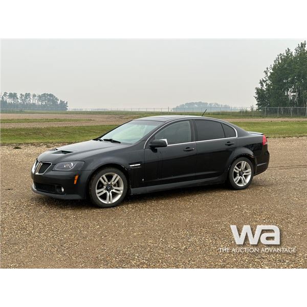 2009 PONTIAC G8 4 DOOR CAR
