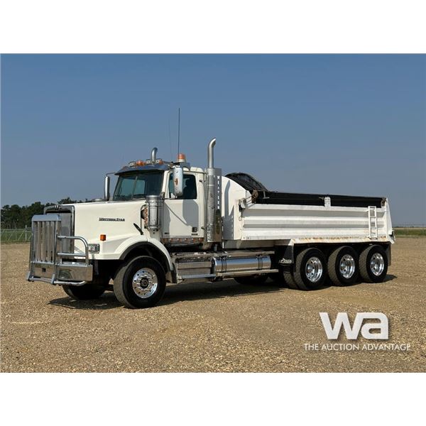2013 WESTERN STAR 4900SB TRI DRIVE DUMP TRUCK