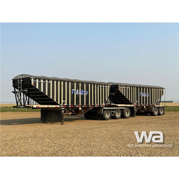 2008 LODE KING SUPER B-TRAIN GRAIN TRAILERS
