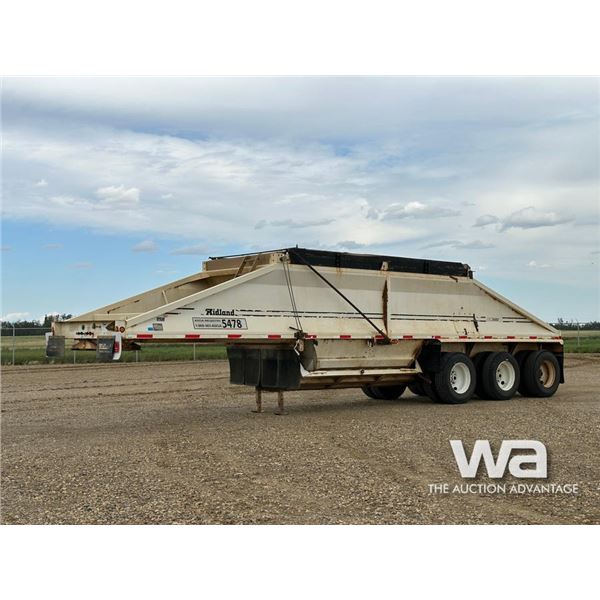 2007 MIDLAND MG38MC3000 TRIDEM BOTTOM DUMP TRAILER