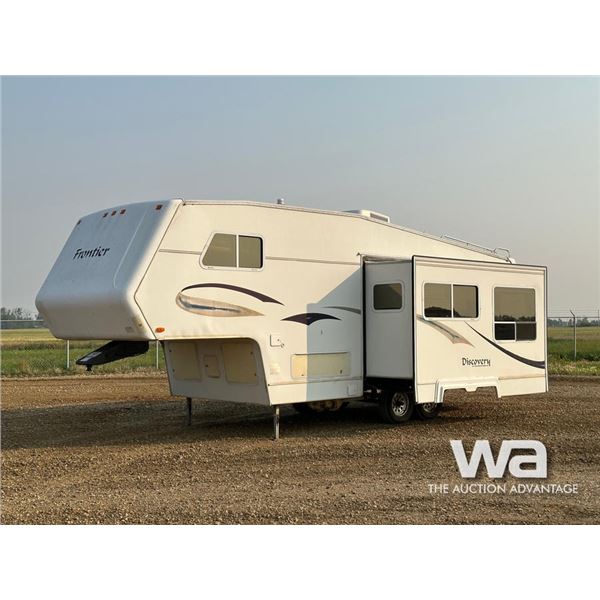 2002 FRONTIER DISCOVERY 5TH WHEEL T/A TRAILER